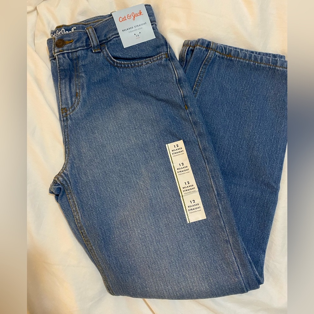 ***NWT*** CAT & JACK BIG BOYS SIZE 12 JEANS